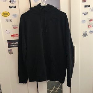 men’s j crew vintage black hoodie